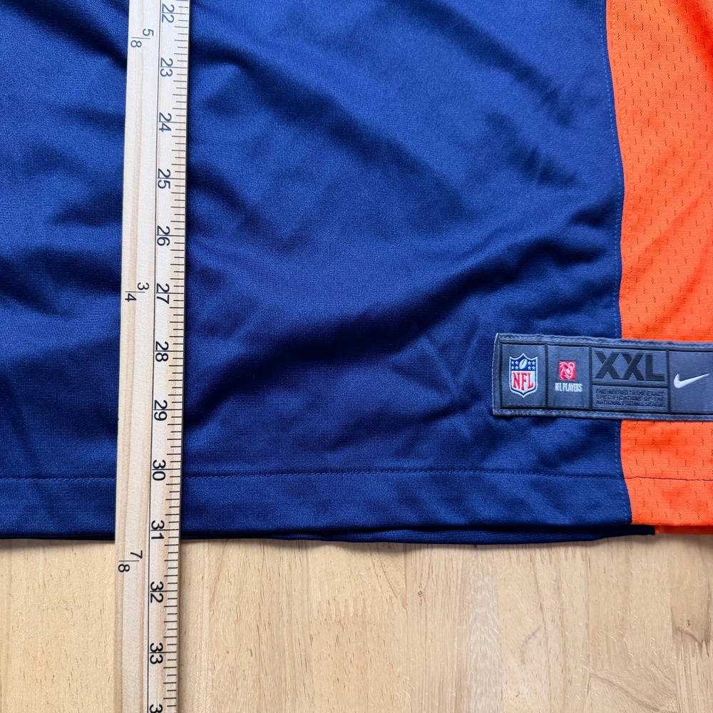 NEW‎ Nike Denver Broncos Javonte Williams 33 On Field Game Jersey Mens XXL Navy - Picture 8 of 12